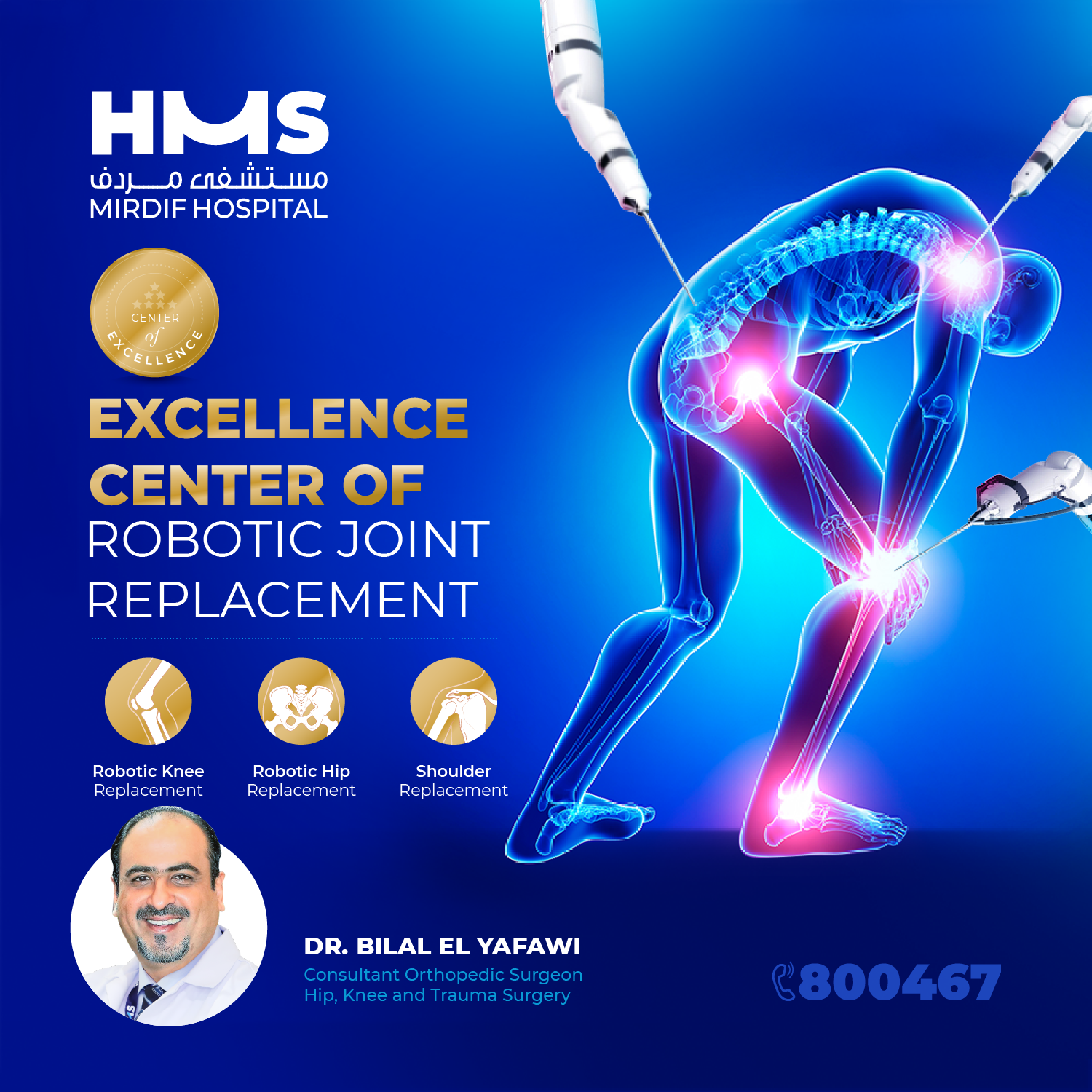 Robotic joint replacement